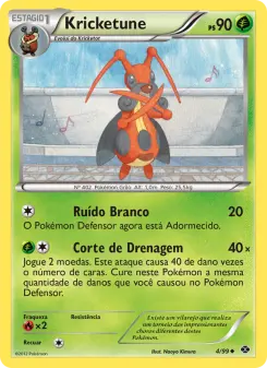 Kricketune – Carta Pokémon TCG