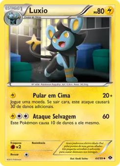 Luxio – Carta Pokémon TCG