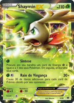 Shaymin-EX – Carta Pokémon TCG