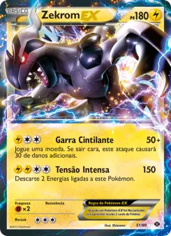 Zekrom-EX – Carta Pokémon TCG