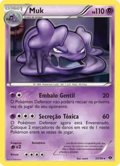 Muk – Carta Pokémon TCG