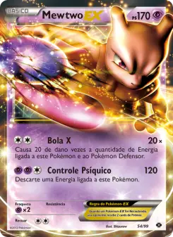Mewtwo-EX – Carta Pokémon TCG