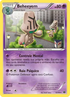 Beheeyem – Carta Pokémon TCG