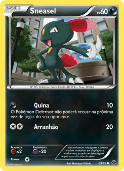 Sneasel – Carta Pokémon TCG