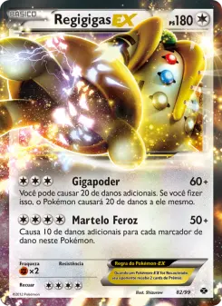 Regigigas-EX – Carta Pokémon TCG