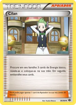 Cilan – Carta Pokémon TCG