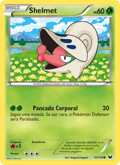 Shelmet – Carta Pokémon TCG