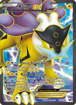 Raikou-EX – Carta Pokémon TCG