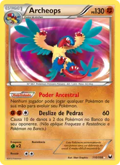 Archeops – Carta Pokémon TCG