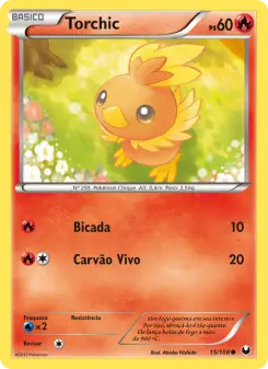 Torchic – Carta Pokémon TCG
