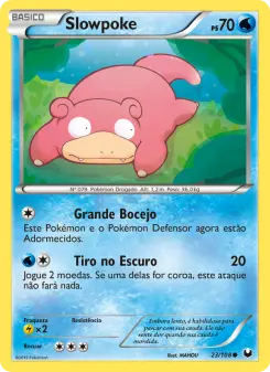 Slowpoke – Carta Pokémon TCG