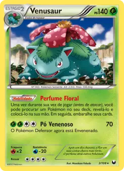 Venusaur – Carta Pokémon TCG