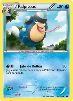 Palpitoad – Carta Pokémon TCG