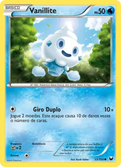 Vanillite – Carta Pokémon TCG