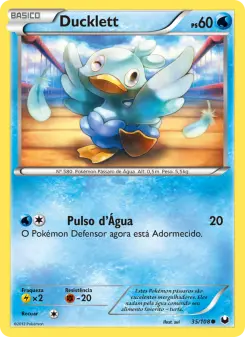 Ducklett – Carta Pokémon TCG