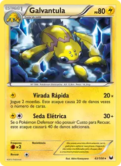 Galvantula – Carta Pokémon TCG