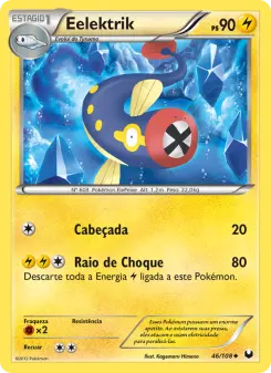 Eelektrik – Carta Pokémon TCG