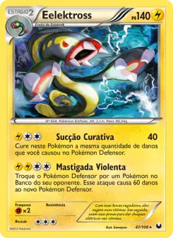 Eelektross – Carta Pokémon TCG