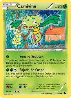 Carnivine – Carta Pokémon TCG