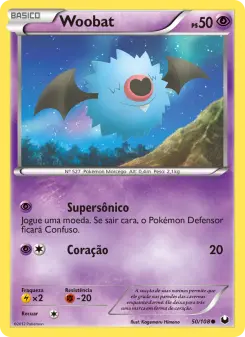 Woobat – Carta Pokémon TCG