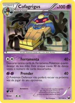 Cofagrigus – Carta Pokémon TCG