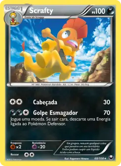 Scrafty – Carta Pokémon TCG