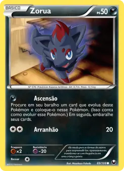 Zorua – Carta Pokémon TCG