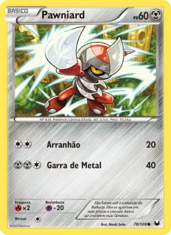 Pawniard – Carta Pokémon TCG