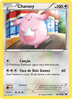 Chansey – Carta Pokémon TCG