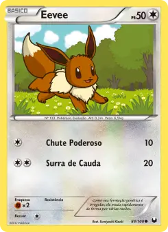 Eevee – Carta Pokémon TCG