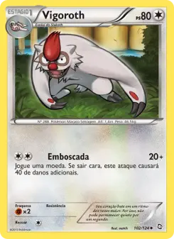 Vigoroth – Carta Pokémon TCG