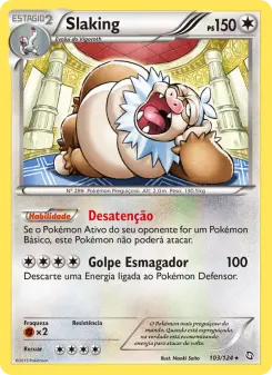 Slaking – Carta Pokémon TCG