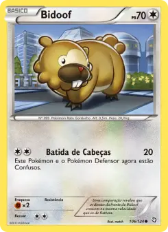 Bidoof – Carta Pokémon TCG