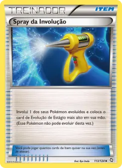 Spray da Involução – Carta Pokémon TCG