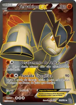 Terrakion-EX – Carta Pokémon TCG