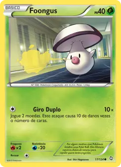 Foongus – Carta Pokémon TCG