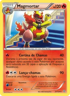 Magmortar – Carta Pokémon TCG