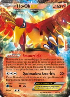 Ho-Oh-EX – Carta Pokémon TCG