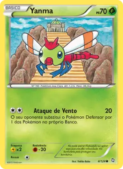 Yanma – Carta Pokémon TCG