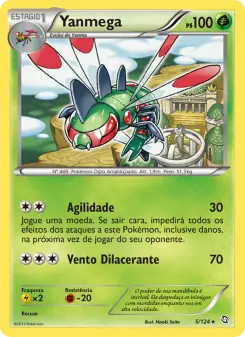 Yanmega – Carta Pokémon TCG