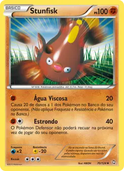 Stunfisk – Carta Pokémon TCG