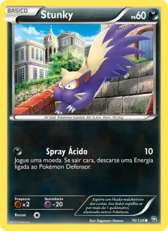 Stunky – Carta Pokémon TCG