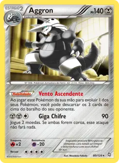 Aggron – Carta Pokémon TCG