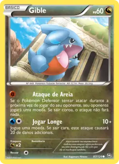 Gible – Carta Pokémon TCG
