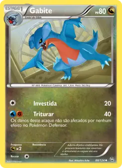 Gabite – Carta Pokémon TCG