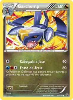 Garchomp – Carta Pokémon TCG