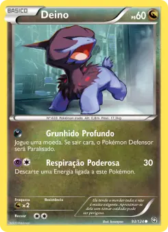 Deino – Carta Pokémon TCG