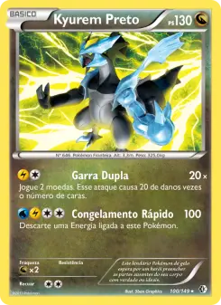 Kyurem Preto – Carta Pokémon TCG