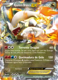 Kyurem Branco-EX – Carta Pokémon TCG