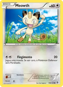 Meowth – Carta Pokémon TCG